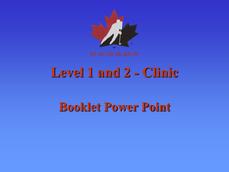 Level 1 and 2