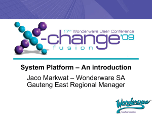 System Platform - X