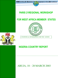 ecowas regional workshop for west africa states. the use of