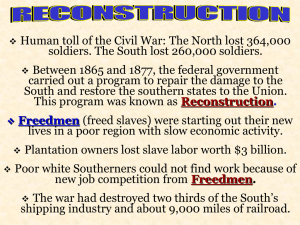 Reconstruction-Impeachment PowerPoint