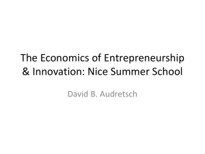 Entrepreneurship Research