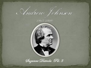 Andrew Johnson 1865-1869