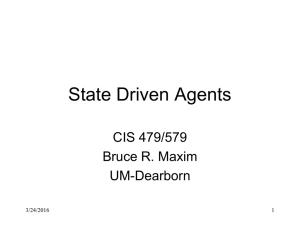 State Driven Agents