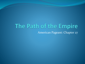 The Path of the Empire