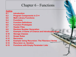 Functions