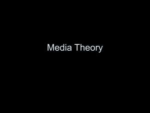 Media Theory presentation