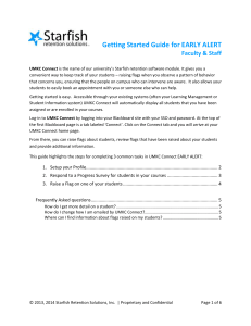 Instructor and Advisor Guide EARLY ALERT ONLY