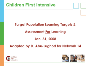 CFI December Learning Targets-adapted by ESO