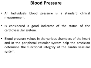 Blood Pressure