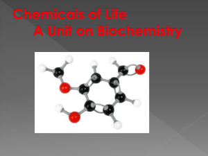 Chemicals of Life: Water