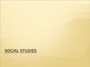 Social Studies