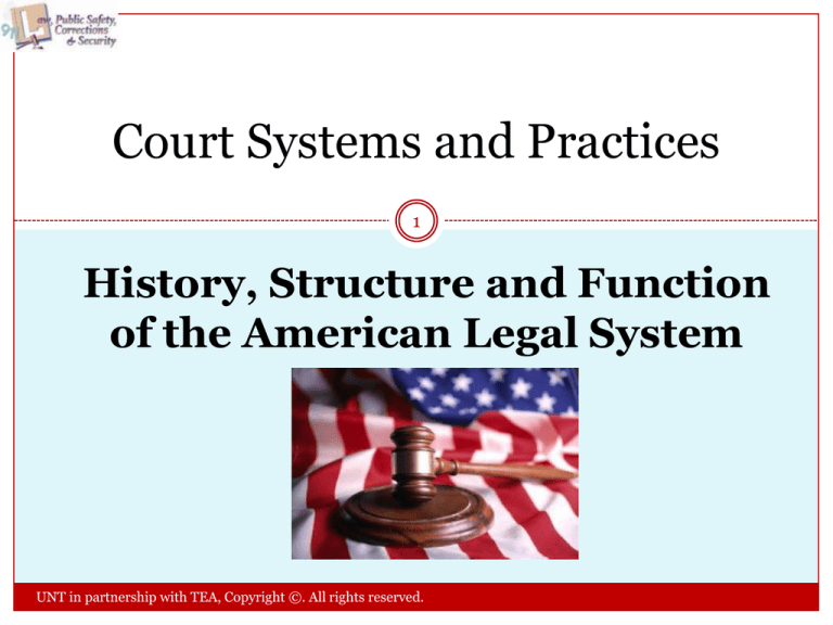 Function Of The Federal Court System