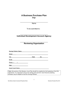Business Purchase Plan