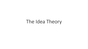 The-Idea-Theory