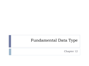 ch12_FundamentalDataType
