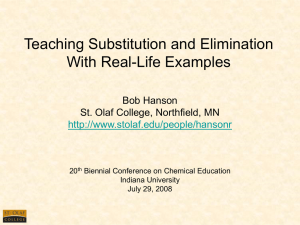 substitution - St. Olaf College