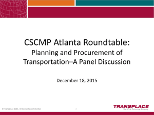 2015 - Atlanta Roundtable of CSCMP