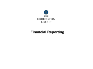 Industry resource: Financial Reporting version 1
