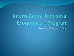 International Industrial Economics
