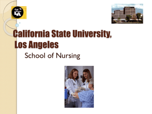 CUC ppt - California State University, Los Angeles
