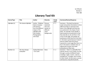 TEDU 386 Literary Tool Kit