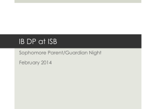 IB DP at ISB - Beaverton School District