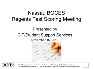 Common Core - Nassau BOCES