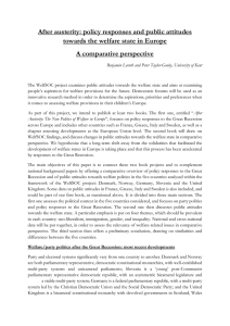 Comparative background paper - Blogs