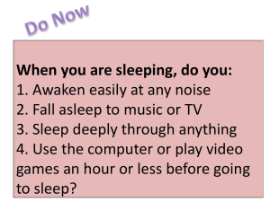 In your dreams* are you: Watching yourself like a movie? Watching