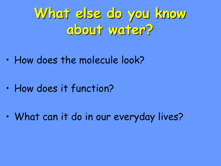 the-extraordinary-properties-of-water