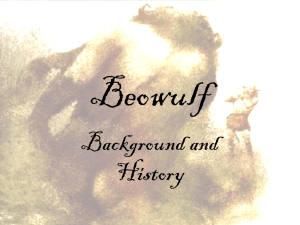 Beowulf Background