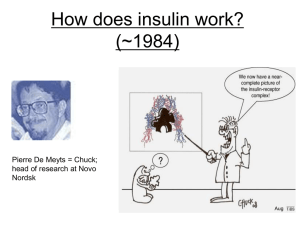 Insulin Insulin Receptor