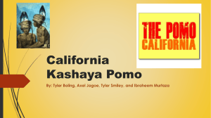 California Kashaya Pomo - DCHS AP English Language