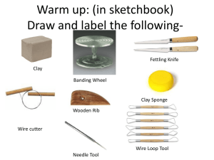 Warm up: (in sketchbook) Draw and label the following-
