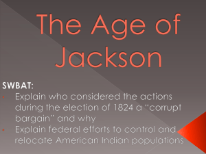 The Age of Jackson - White Plains Public Schools