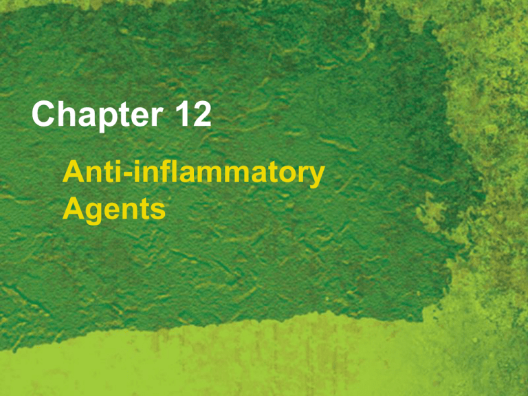 Anti inflammatory Agents