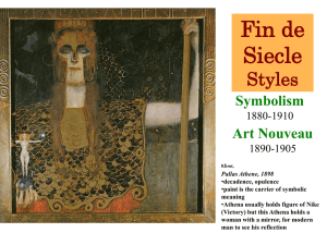Art Nouveau and Symbolism