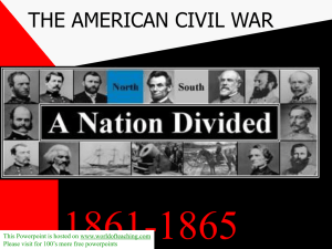 American Civil War - World of Teaching