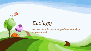 Ecology - MuchinCollegePrep