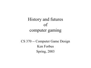 Where are computer games going?
