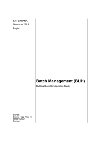 BB Configuration Guide - SAP Best Practices for SAP S/4HANA, on