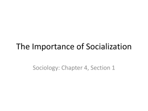 sociology chapter 4 section 1