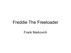 Frdy Free - Frankmarkovich.com