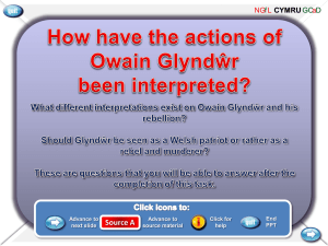 5.1.Glyndŵr-Interpretation