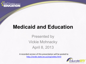 PPT with Notes - West Virginia Department of Education