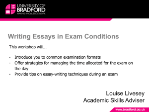 Writing-Essays-In-Ex.. - University of Bradford