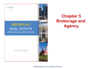 Michigan Real Estate - PowerPoint - Ch 05