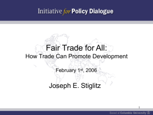 How Trade Can Promote Development