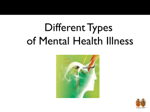 Different Types of Mental Health