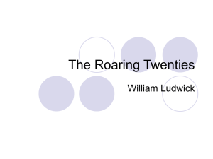 The Roaring Twenties / The Jazz Age